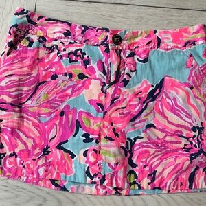 Lilly Pulitzer Lorelei Skort Pink Blue Purple Size 0
